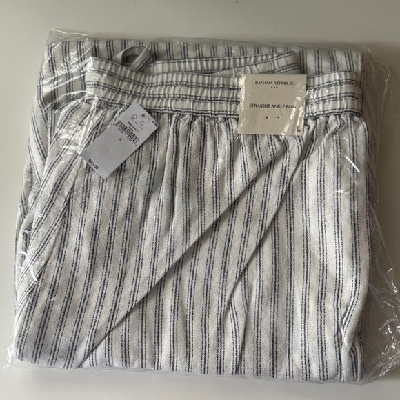 Banana Republic Linen Drawstring Trouser NWT - Picture 5 of 6